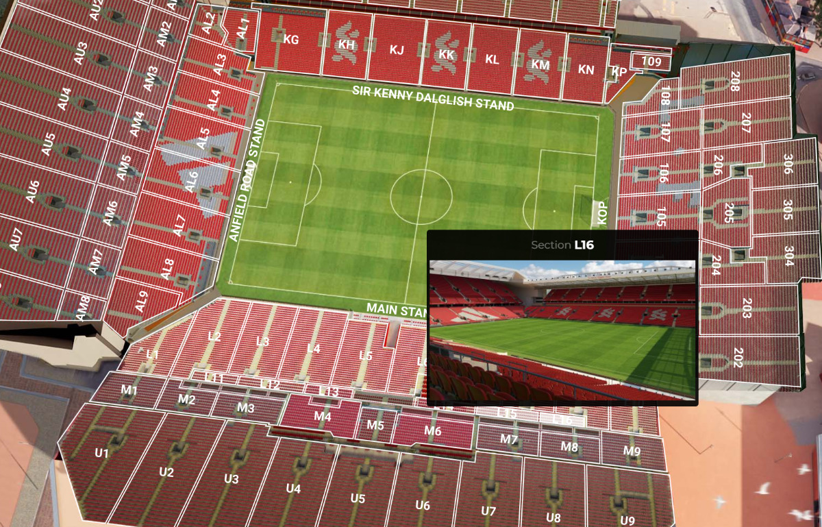 Beat Lounge Liverpool FC Hospitality
